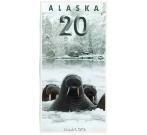 20 северных долларов 2016 года Аляска