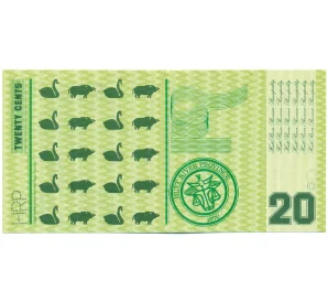 20 центов 1970 года Княжество Хатт Ривер