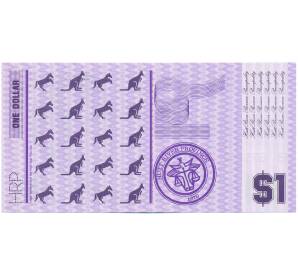 1 доллар 1970 года Княжество Хатт Ривер