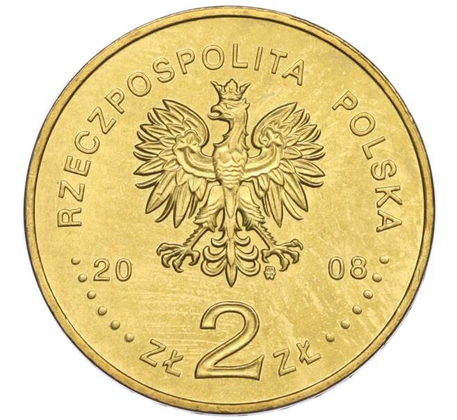 Монета 2 злотых 2008 года Польша «Памятники Польши — Казимеж-Дольны» (Артикул K12-18630)