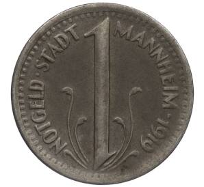 10 пфеннигов 1919 года Германия — город Маннхайм (Нотгельд) — Фото №1