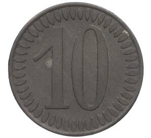 10 пфеннигов 1918 года Германия — город Хайльбронн (Нотгельд) — Фото №2