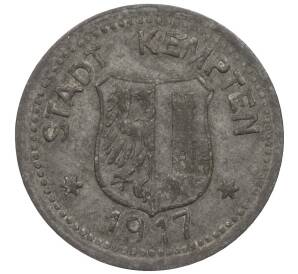 10 пфеннигов 1917 года Германия — город Кемптен (Нотгельд) — Фото №1