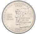Монета 1/4 доллара (25 центов) 2000 года D США «Штаты и территории — Штат Нью-Гемпшир» (Артикул T11-08460)