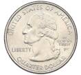 Монета 1/4 доллара (25 центов) 2007 года P США «Штаты и территории — Штат Вайоминг» (Артикул T11-08463)