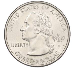 1/4 доллара (25 центов) 1999 года D США «Штаты и территории — Штат Джорджия»