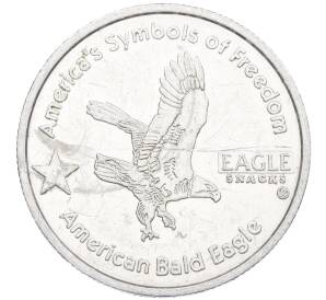 Жетон компании Meijer «Символы свободы Америки — Белоголовый орлан» США