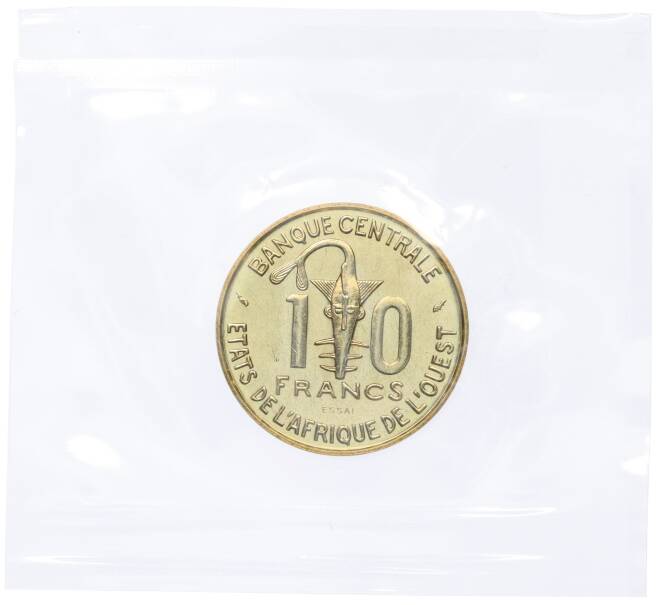 Монета 10 франков 1981 года Западно-Африканский валютный союз (Проба) (Артикул M2-74603)