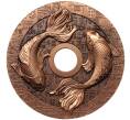 Монета 50 центов 2022 года Самоа «Все идет хорошо — Изобилие (Карпы кои)» (Артикул M2-74606)