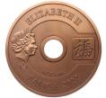 Монета 50 центов 2022 года Самоа «Все идет хорошо — Изобилие (Карпы кои)» (Артикул M2-74606)