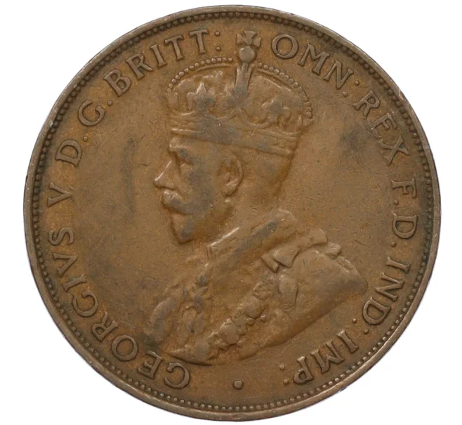 Монета 1 пенни 1935 года Австралия (Артикул M2-74610)