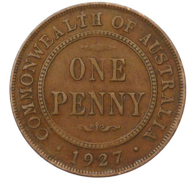 Монета 1 пенни 1927 года Австралия (Артикул M2-74623)