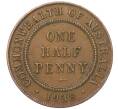 Монета 1/2 пенни 1938 года Австралия (Артикул M2-74653)