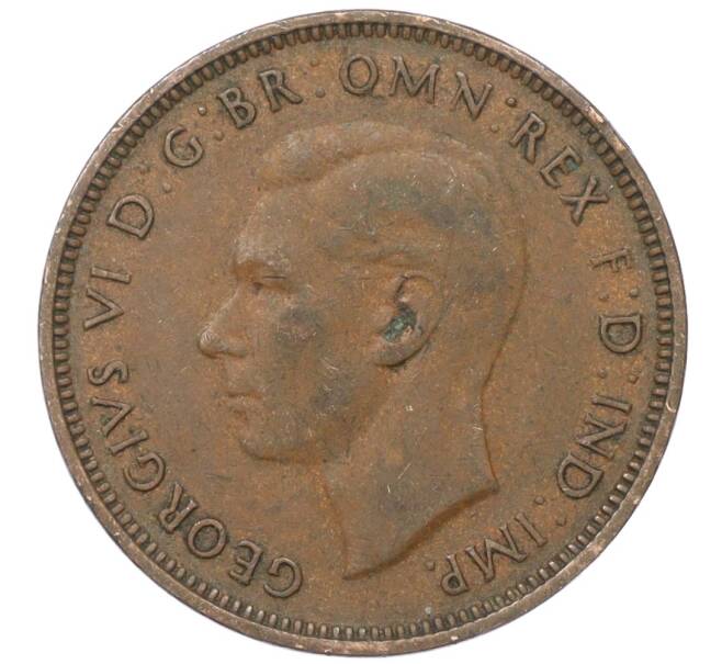 Монета 1/2 пенни 1938 года Австралия (Артикул M2-74669)