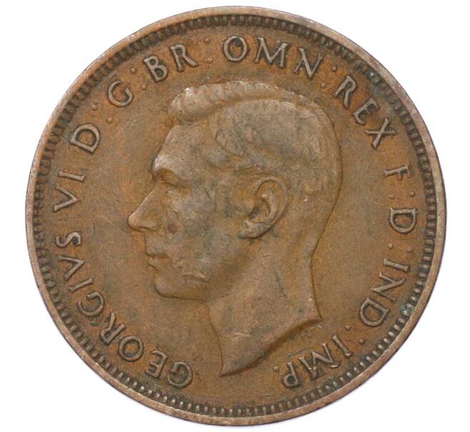 Монета 1/2 пенни 1938 года Австралия (Артикул M2-74670)