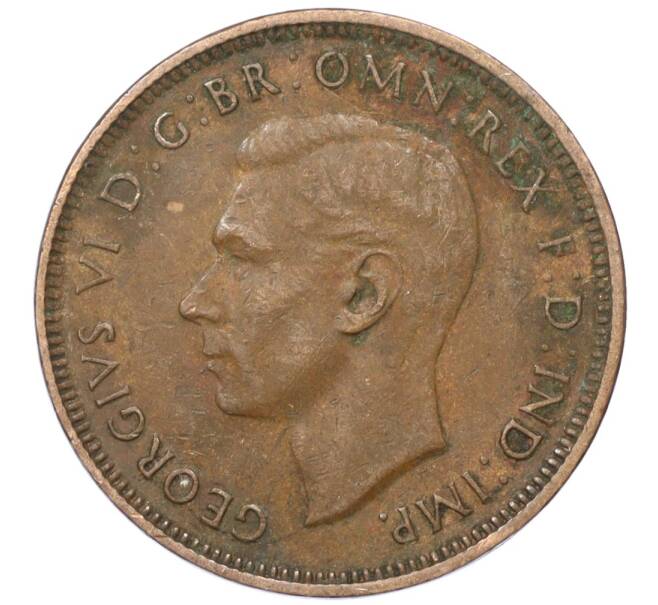 Монета 1/2 пенни 1938 года Австралия (Артикул M2-74678)