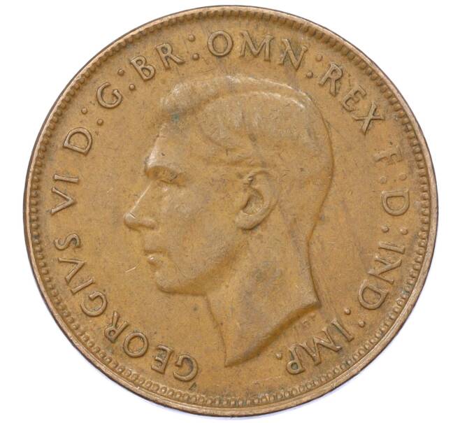 Монета 1 пенни 1948 года Австралия (Артикул M2-74732)