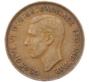 1 пенни 1947 года Австралия