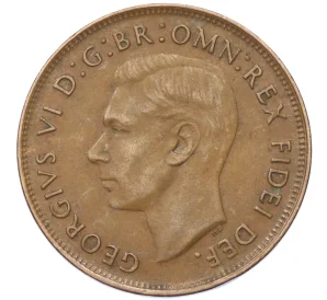 1 пенни 1950 года Австралия