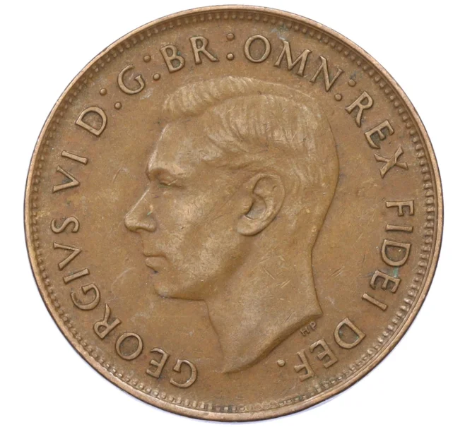 Монета 1 пенни 1950 года Австралия (Артикул M2-74740)