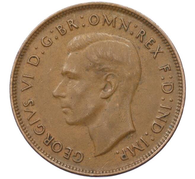 Монета 1 пенни 1948 года Австралия (Артикул M2-74744)
