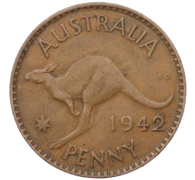 Монета 1 пенни 1942 года Австралия (Артикул M2-74748)