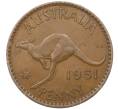 Монета 1 пенни 1951 года Австралия (Артикул M2-74759)