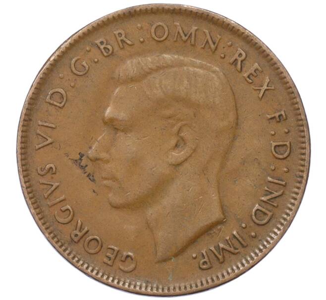 Монета 1 пенни 1942 года Австралия (Артикул M2-74763)