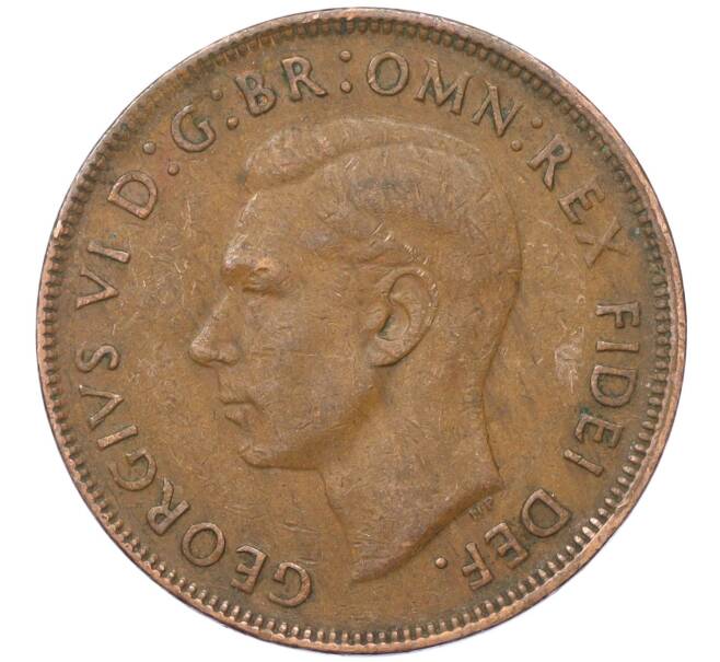 Монета 1 пенни 1952 года Австралия (Артикул M2-74768)