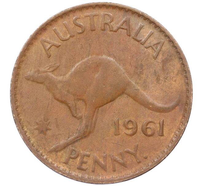 Монета 1 пенни 1961 года Австралия (Артикул M2-74778)