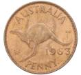 Монета 1 пенни 1963 года Австралия (Артикул M2-74783)