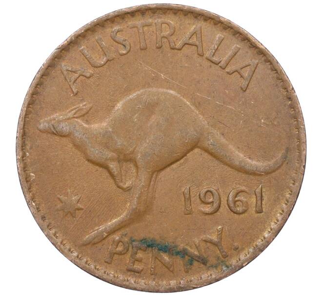 Монета 1 пенни 1961 года Австралия (Артикул M2-74793)