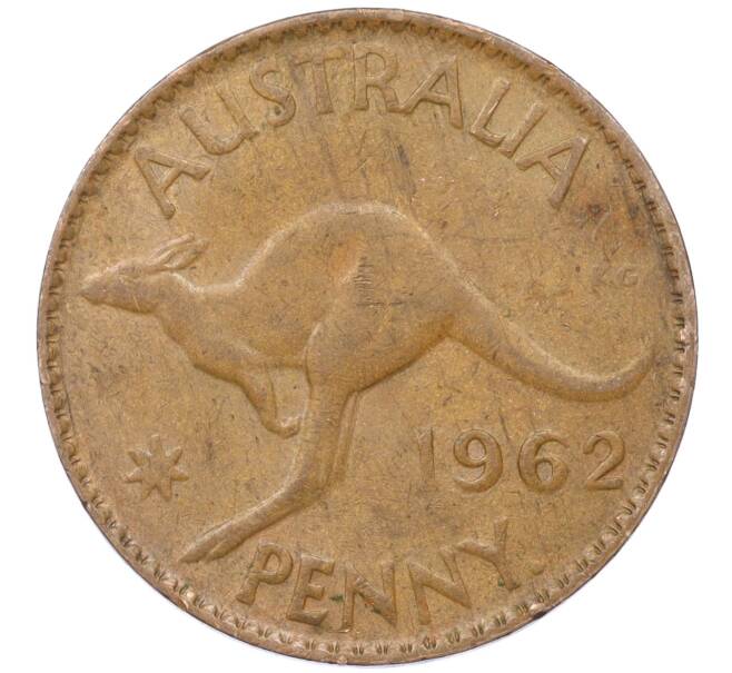 Монета 1 пенни 1962 года Австралия (Артикул M2-74805)