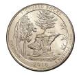 Монета 25 центов (1/4 доллара) 2018 года Р США «Национальные парки — №41 Национальное побережье живописных камней» (Артикул M2-7127)