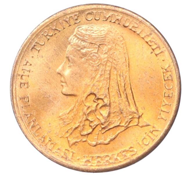 Монета 1 куруш 1979 года Турция «ФАО — Планирование семьи» (Артикул M2-74702)