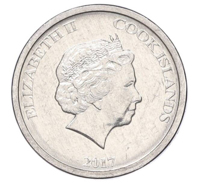 Монета 1 цент 2017 года Острова Кука (Артикул M2-74709)