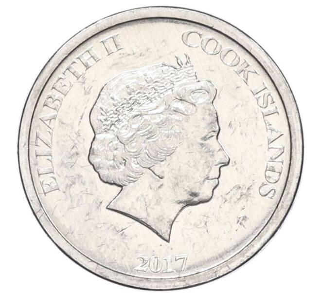 Монета 1 цент 2017 года Острова Кука (Артикул M2-74710)