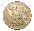 Монета 1 доллар 2018 года Р США «Коренные американцы (Сакагавея) — Джим Торп» (Артикул M2-7130)