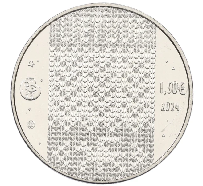 Монета 1.50 евро 2024 года Литва «Сказки из моего детства — Двенадцать братьев — двенадцать черных воронов» (Артикул M2-74933)