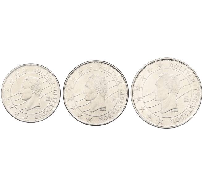 Набор из 3 монет 2016 года Венесуэла (Артикул M3-1413)