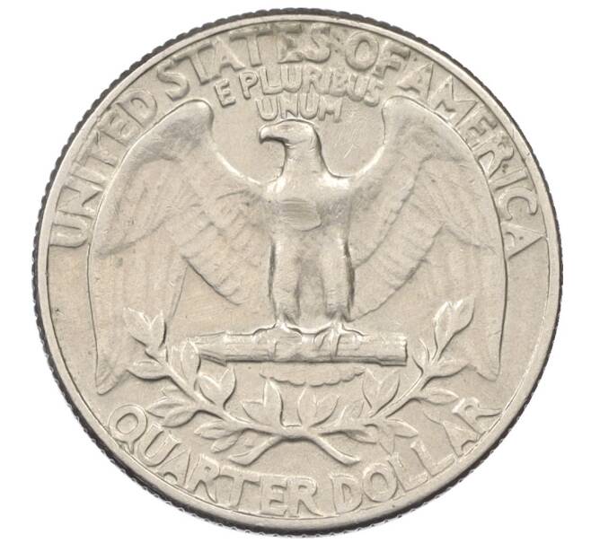 Монета 1/4 доллара (25 центов) 1965 года США (Артикул K12-18949)