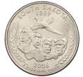 Монета 1/4 доллара (25 центов) 2006 года P США «Штаты и территории — Штат Южная Дакота» (Артикул K12-18961)