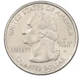 Монета 1/4 доллара (25 центов) 2000 года D США «Штаты и территории — Штат Южная Каролина» (Артикул K12-18964)