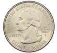Монета 1/4 доллара (25 центов) 2001 года P США «Штаты и территории — Штат Остров Руда» (Артикул K12-18967)