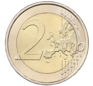 2 евро 2012 года Австрия «10 лет евро наличными»