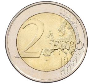 2 евро 2010 года Финляндия «150 лет финской валюте»
