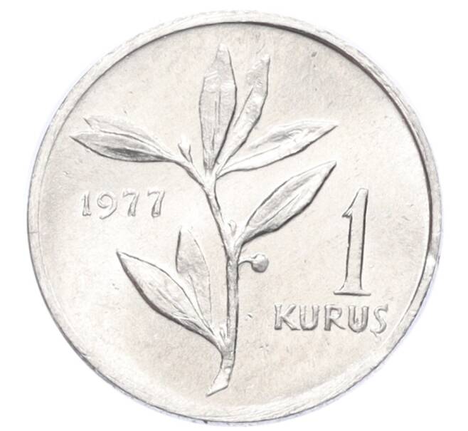 Монета 1 куруш 1977 года Турция (Артикул M2-74922)
