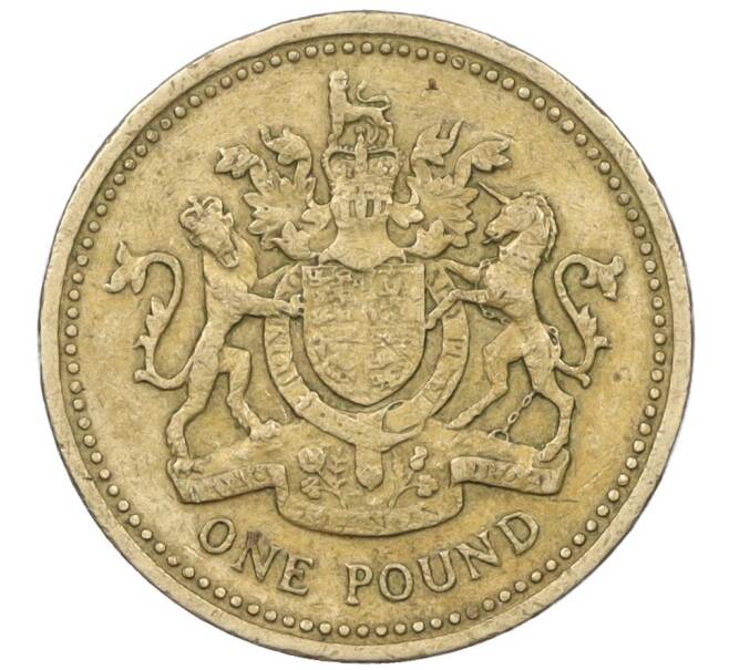 Монета 1 фунт 1983 года Великобритания (Артикул K12-19021)