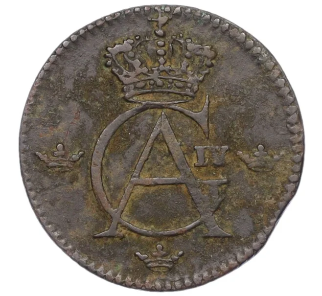 Монета 1/12 скиллинга 1803 года Швеция (Артикул K27-85741)