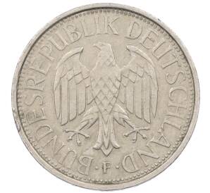 1 марка 1990 года F Западная Германия (ФРГ)